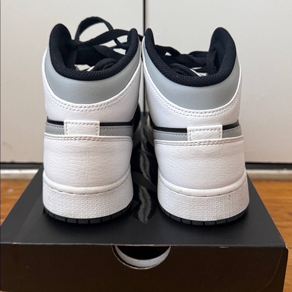 Nike Air JordanBlack White Low-Top Sneakers | Youth | Women’s - Picture 2 of 8